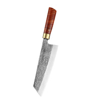 Forged Stainless Steel Chef's Knife Kitchen Knife Solid Wood Handle Butcher Meat Cleaver Fish Vegetable Fruit Slicing Knife